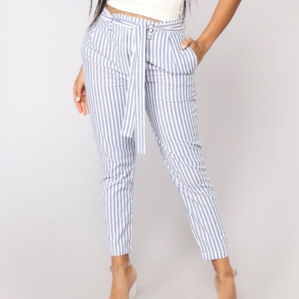 NWOT Striped Pants